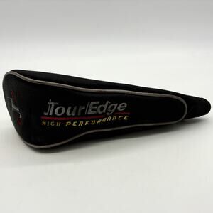 Tour Edge High Performance Golf Club Head Cover Golfing Wood Driver Iron Black